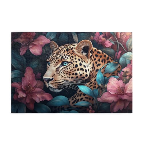 Puzzle 1000 Teile Leopardenblüten 70 x 50 cm Erwachsene Kinder Puzzle Holz Klassisch 1000 Teile Einzigartige Wohnkultur Puzzle 1000 Teile Leopardenblüten 70 x 50 cm Erwachsene Kinder Puzzle Holz Klassisch 1000 Teile Einzigartige Wohnkultur von POKXAEU
