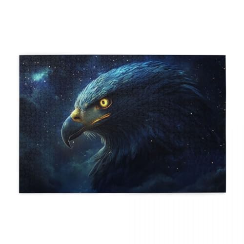 Puzzle 1000 Teile Sternadler Kopf 70 x 50 cm Erwachsene Kinder Puzzle Holz Klassisch 1000 Teile Einzigartige Wohnkultur von POKXAEU