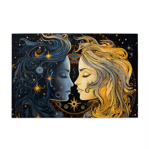 Sonnen- und Mondgöttin Puzzles für Erwachsene 1000 Teile für Heimdekoration, Geschenke, Familien-Puzzle, perfekt für Spieleabende Sonnen- und Mondgöttin Puzzles für Erwachsene 1000 Teile für Heimdekoration, Geschenke, Familien-Puzzle, perfekt für Spieleabende von POKXAEU