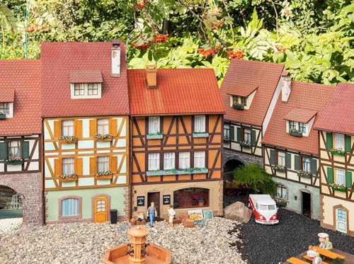 FALLER 331769 G Fachwerkhaus mit Schaufenster, Reliefmodell Spurweite G von POLA G