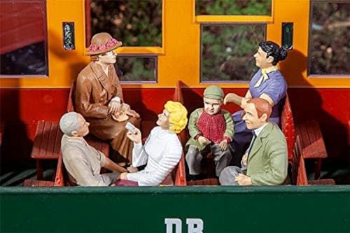 POLA Waggon-Reisende, Miniaturfiguren, Mehrfarbig, Spurweite G, Kid, Modellbahn-Waggon, Modellbahn, Schienen, Anleitung POLA Waggon-Reisende, Miniaturfiguren, Mehrfarbig, Spurweite G, Kid, Modellbahn-Waggon, Modellbahn, Schienen, Anleitung von POLA