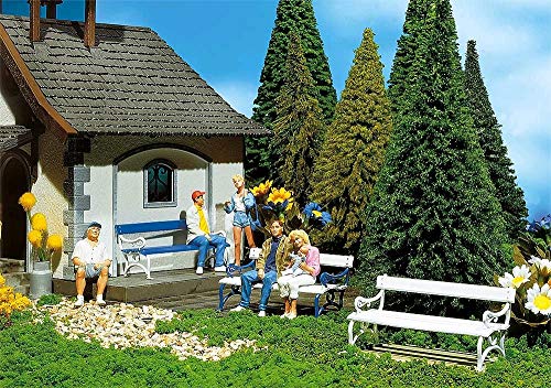 POLA 331734 - 8 Sitzbänke von FALLER