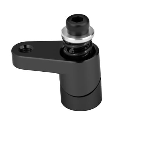 Aluminium 20T Servo Arm Upgrade Teile für Arrma 1/14 Mojave Grom, 1/18 Typhon Granit Grom (Schwarz) von POLANTA