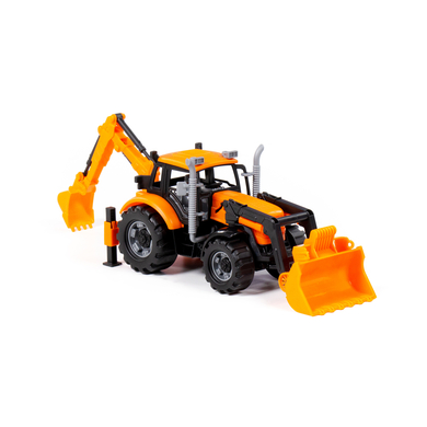 POLESIE® Traktor PROGRESS Baggerlader orange von POLESIE