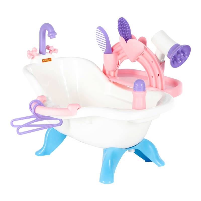 Polesie Puppenbadewanne mit Zubehör 8-tlg. Polesie Puppenbadewanne mit Zubehör 8-tlg. von POLESIE