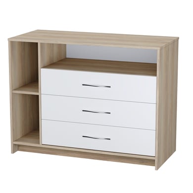 Polini Kids Kommode Simple 2110 Ulme-weiss Polini Kids Kommode Simple 2110 Ulme-weiss von Polini