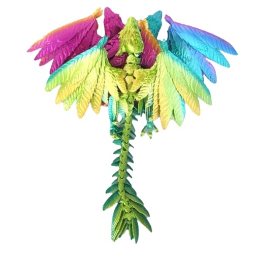 POLISH Dynamischer 3D-Gedruckter Drache, Kristalldrache, Zappelspielzeug für Erwachsene, 3D-Gedruckter Beweglicher Drache, Zufällige Farbe POLISH Dynamischer 3D-Gedruckter Drache, Kristalldrache, Zappelspielzeug für Erwachsene, 3D-Gedruckter Beweglicher Drache, Zufällige Farbe von POLISH