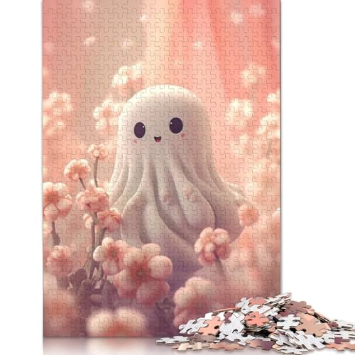 1000 Teile Halloween Geister Puzzle Erwachsene Halloween Geschenk Puzzle Lernspiel Herausforderung Spielzeug 1000 Teile (75x50cm) von POLIUAWS