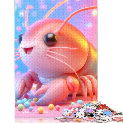 1000 Teile Hummer Puzzle für Erwachsene, Halloween-Geschenk, Holzpuzzle für Erwachsene, 1000 Teile (75x50cm) von POLIUAWS