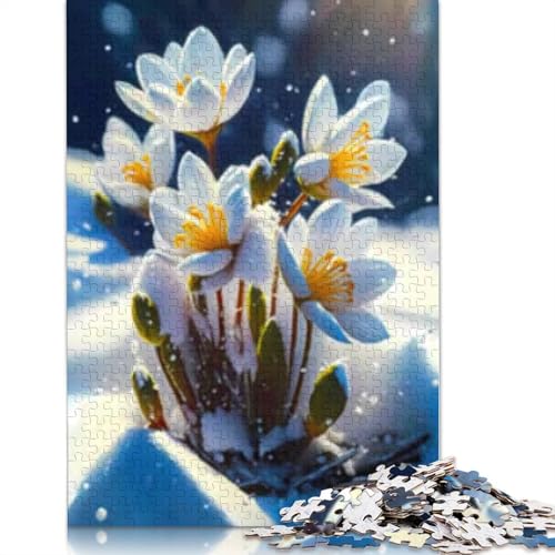 1000 Teile Krokuss-Puzzle für Erwachsene, Halloween-Geschenk, Puzzle, Lernspielzeug, 1000 Teile (38 x 26 cm) von POLIUAWS