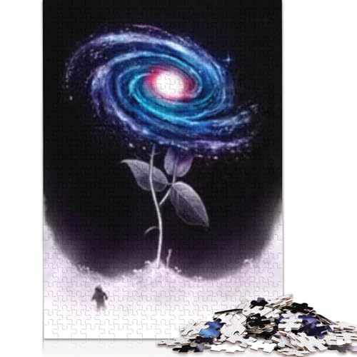1000 Teile "Meine kleine Blume" Holzpuzzle für Erwachsene, Weihnachtsgeschenke, 1000 Teile (75 x 50 cm) von POLIUAWS