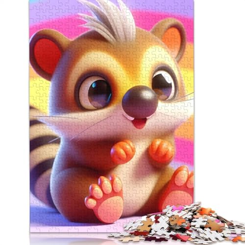 1000 Teile Nette Bandicoot Puzzle Erwachsene Halloween Geschenk Puzzle für Erwachsene und Jugendliche ab 12 Jahren, 1000 Teile (38x26cm)< von POLIUAWS