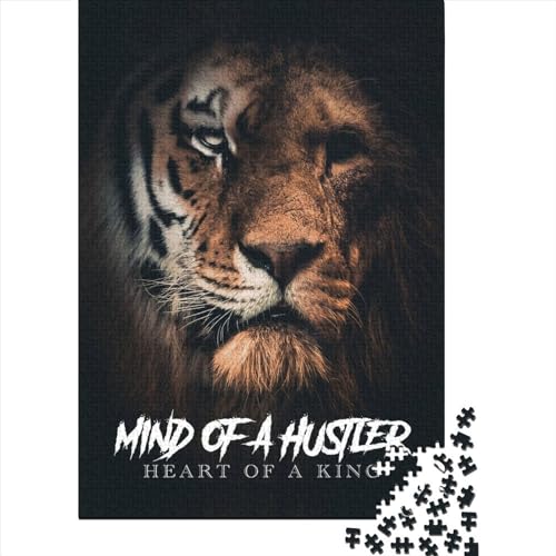 1000 Teile Puzzle Der Geist eines Betrügers für Erwachsene, Halloween-Geschenk, Holzpuzzle für Erwachsene und Jugendliche, 1000 Teile (75 x 50 cm) von POLIUAWS