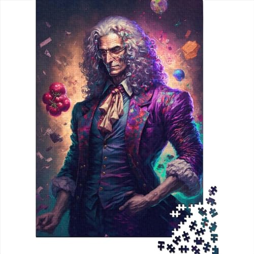 1000 Teile Puzzle für Erwachsene, Weihnachtsgeschenke, Holzpuzzle Mad Doctor, Puzzle für Erwachsene, Lernspiele für Zuhause, DIY-Spiele, 1000 Teile (75 x 50 cm) von POLIUAWS