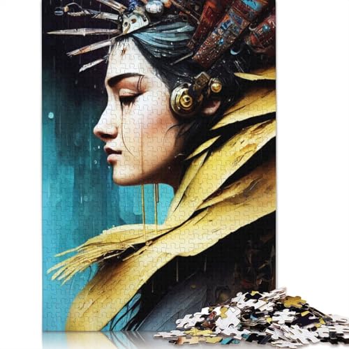 1000 Teile Puzzles zum Thema abstrakte Kunst und Kultur, Schwierigkeitsgrad Puzzle, Lernspiele, Spielzeug, 1000 Teile (38 x 26 cm) von POLIUAWS