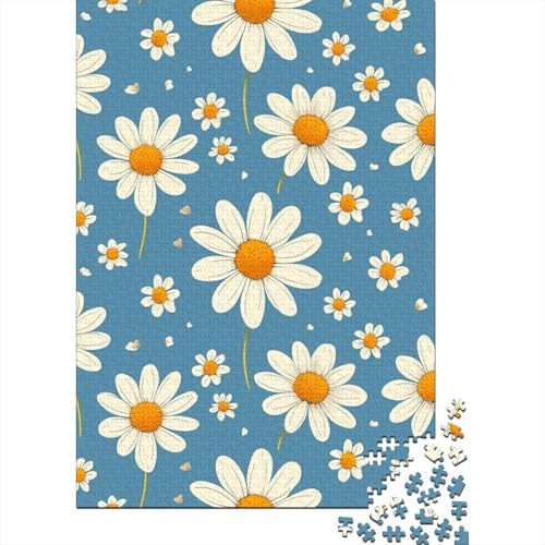 1000-teiliges Blumenpuzzle für Teenager, Weihnachtsgeschenke, Erwachsenenpuzzle, Lernspiel, Herausforderung, Spielzeug, 1000 Teile (75 x 50 cm) von POLIUAWS