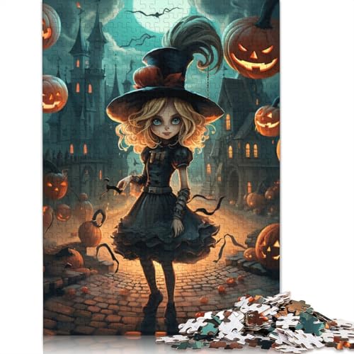 1000-teiliges Halloween-Puzzle für Erwachsene und Jugendliche (75 x 50 cm). von POLIUAWS