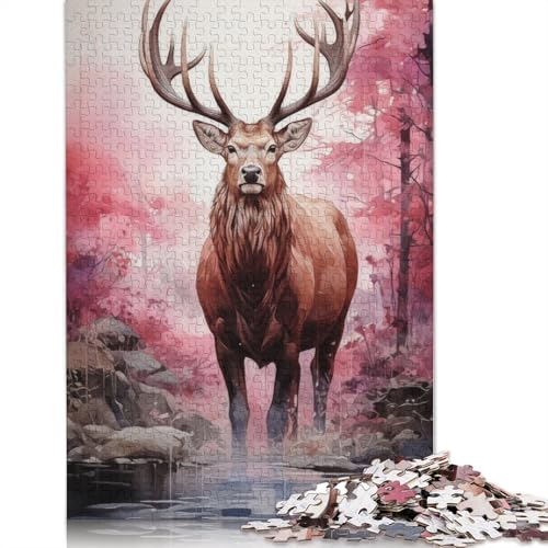 1000-teiliges Keen-Puzzle, Schwierigkeitsgrad, Lernspiele, Spielzeug, 1000 Stück (75 x 50 cm) von POLIUAWS