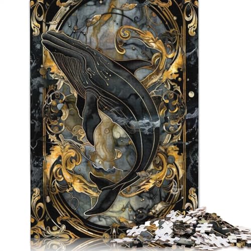 1000-teiliges Kintsugi-Wal-Puzzle für Erwachsene, Papierpuzzle, Lernspiel für Erwachsene Teenager, 1000 Teile (38 x 26 cm) von POLIUAWS