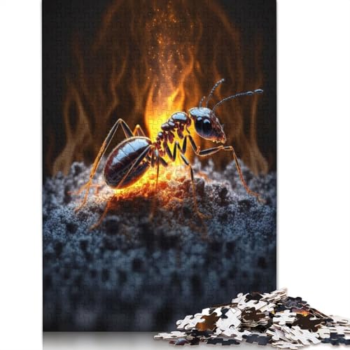 1000-teiliges Puzzle „Ameisenleben“, Schwierigkeitsgrad für Erwachsene, entspannendes Spiel, Spielzeug, 1000 Teile (38 x 26 cm) von POLIUAWS