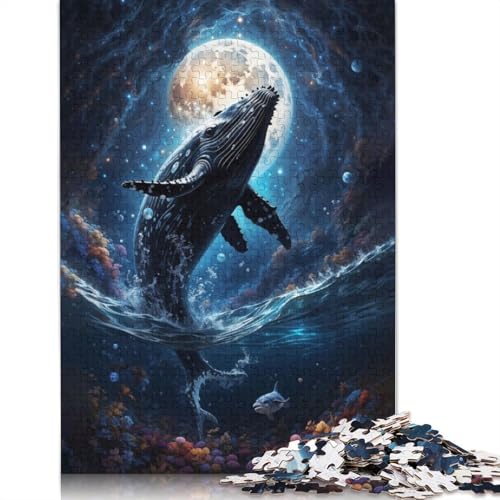 1000-teiliges Puzzle „Unterwasser-Traumlandschaft“, Schwierigkeitsgrad: Puzzle, Lernspiele, Spielzeug, 1000 Stück (75 x 50 cm) von POLIUAWS
