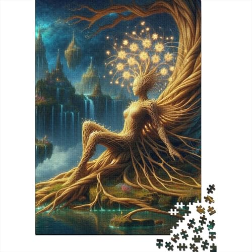 1000-teiliges Puzzle für Erwachsene, Löwenzahn, Papierpuzzle, pädagogisches Spiel, Herausforderungsspielzeug, 1000 Teile (38 x 26 cm) von POLIUAWS