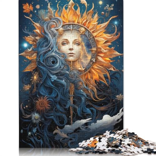 1000-teiliges Puzzle zum Zeichnen von Fantasieträumen, Schwierigkeitsgrad für Erwachsene, Lernspielzeug, Spiele, 1000 Stück (38 x 26 cm) von POLIUAWS