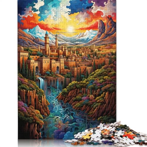 Alhambra_Palace Puzzle, herausfordernd und knifflig, 100% recycelter Karton, Puzzle für Erwachsene und Kinder, 1000 Teile (38 x 26 cm) von POLIUAWS