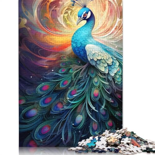 Art Hummingbird 1000 Puzzles für Erwachsene, Stressabbau, Puzzlespiele für Erwachsene, für Erwachsene und Kinder, 1000 Teile (75 x 50 cm) von POLIUAWS