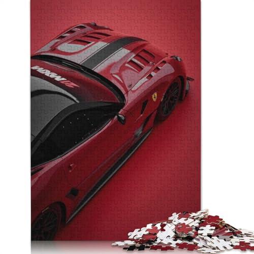 Art Sports Car Puzzles 1000 Teile Schwer Puzzle Spielzeug Lernspiel Impossible Herausforderung Spielzeug Für Erwachsene Und Kinder Ab 14 Jahren 1000pcs (75x50cm) von POLIUAWS
