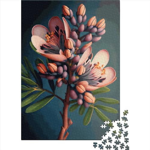 Australisches Blumenpuzzle, 1000 Teile, Holzpuzzle für Erwachsene, pädagogisches Spiel, Herausforderungsspielzeug, 1000 Teile (75 x 50 cm) von POLIUAWS