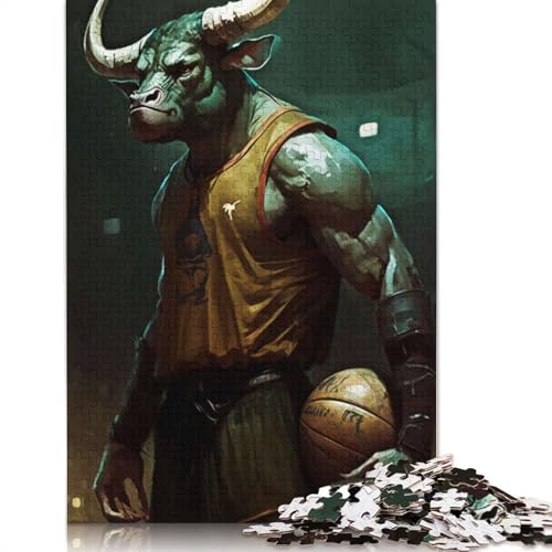 Bison Top Player 1000-teiliges Puzzle für Erwachsene | | Familienspaß-Puzzles für Erwachsene, Geschenke, Denkspiele, 1000 Teile (38 x 26 cm) von POLIUAWS