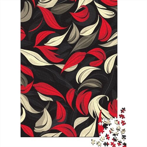 Blumenpuzzle für Erwachsene, 1000 Teile, Papierpuzzle für Erwachsene, Lernspiele für Zuhause, Bastelspielzeug, 1000 Teile (38 x 26 cm) von POLIUAWS