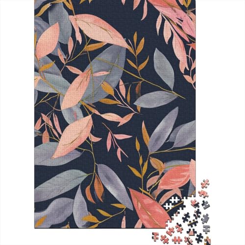 Blumenpuzzle für Erwachsene und Jugendliche Papierpuzzle für Kinder Weihnachtsgeschenke Lernspiel Herausforderung Spielzeug 1000 Teile (38x26cm) von POLIUAWS