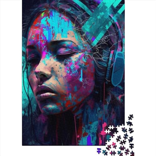 Bright Goddess Puzzle 1000 Teile für Erwachsene, Puzzle für Erwachsene, Halloween-Geschenk ab 14 Jahren, 1000 Teile (38x26cm) von POLIUAWS