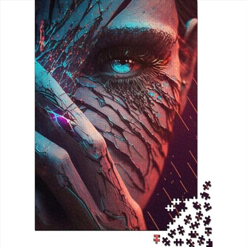 Bright Goddess Puzzle 1000 Teile für Erwachsene und Jugendliche, Holzpuzzle, nachhaltiges Puzzle für Erwachsene | Spiele 1000 Teile (75x50cm) von POLIUAWS