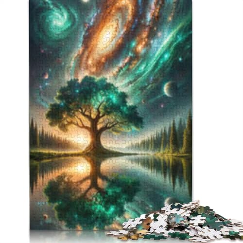 Cosmic Infinity Grove Puzzle für Erwachsene Lernspiel Herausforderung Spielzeug 1000 Teile (75x50cm) von POLIUAWS