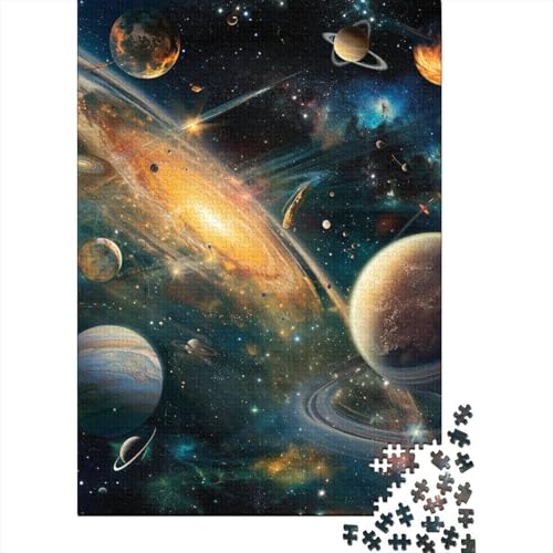 Cosmos Puzzle, 1000 Teile, für Erwachsene und Jugendliche, nachhaltiges Papierpuzzle für Erwachsene, 1000 Teile (38 x 26 cm) von POLIUAWS