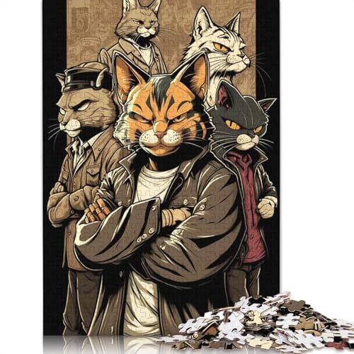 Das Catfather-Puzzle für Teenager, 1000 Teile, Puzzle, Denksportaufgaben für Erwachsene, 1000 Teile (75 x 50 cm) von POLIUAWS