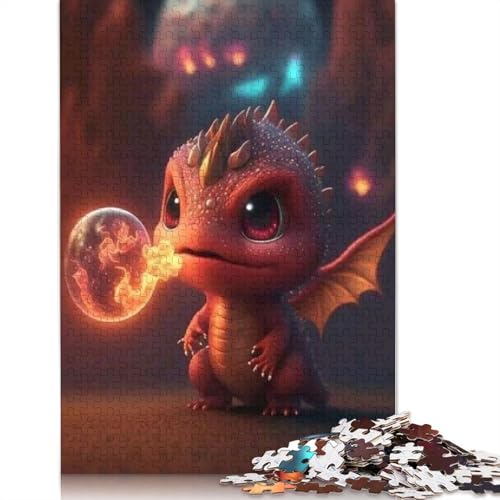 Drachenpuzzle für Erwachsene, 1000 Teile, ideal für Jugendliche ab 12 Jahren, Weihnachtsgeschenke, 75 x 50 cm Drachenpuzzle für Erwachsene, 1000 Teile, ideal für Jugendliche ab 12 Jahren, Weihnachtsgeschenke, 75 x 50 cm von POLIUAWS