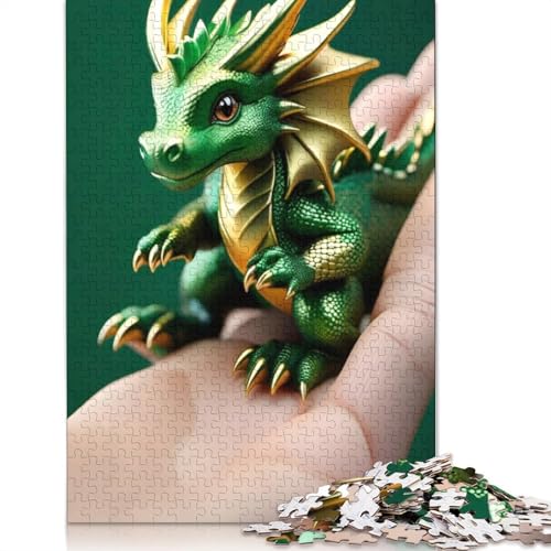 Drachenpuzzle für Jugendliche, 1000 Teile, ideal für Weihnachten, für Erwachsene, 38 x 26 cm Drachenpuzzle für Jugendliche, 1000 Teile, ideal für Weihnachten, für Erwachsene, 38 x 26 cm von POLIUAWS