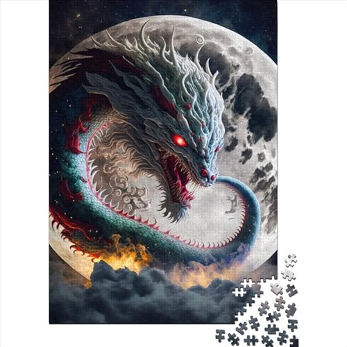 Dragon5 Puzzle, 1000 Teile für Erwachsene, pädagogisches Spiel, Herausforderungsspielzeug, 1000 Teile (75 x 50 cm) von POLIUAWS