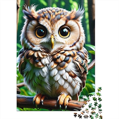 Eulen-Puzzle, 1000 Teile, für Erwachsene und Jugendliche, 75 x 50 cm von POLIUAWS