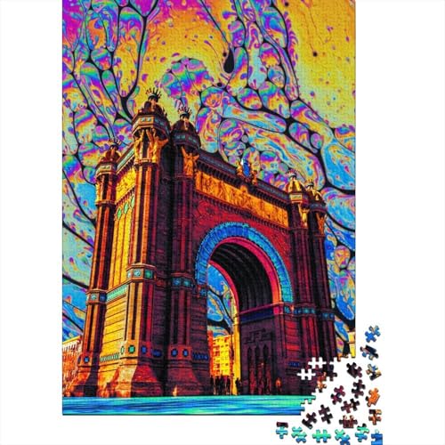 Everlasting Spring Puzzle, 1000 Teile, Papier-Puzzles für Erwachsene und Jugendliche, Familienspiel, Geschenke für Heiligabend, 1000 Teile (38 x 26 cm) von POLIUAWS