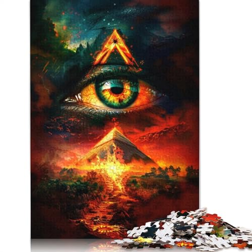 Eye for Art Puzzles für Erwachsene ab 18 Jahren, Lernspiele, Puzzle für Erwachsene und Kinder, 1000 Teile (75 x 50 cm) von POLIUAWS