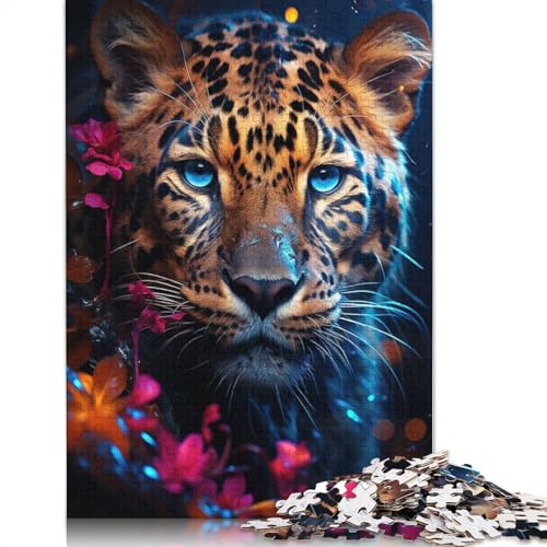 Feline Explorer Puzzle 1000 Teile Schwer Puzzle Spielzeug Lernspiel Impossible Herausforderung Spielzeug Für Erwachsene Und Kinder Ab 14 Jahren 1000pcs (75x50cm) von POLIUAWS