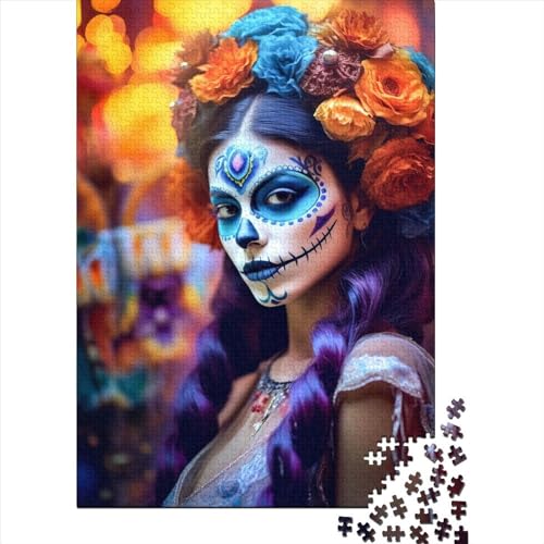 Festliches und geheimnisvolles Puzzle für Erwachsene, 1000 Teile Puzzle für Jugendliche ab 12 Jahren, Geschenke für Heiligabend, 1000 Teile (38 x 26 cm) von POLIUAWS