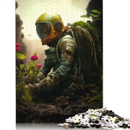 Final Bloom Puzzle 1000 Teile für Erwachsene, Halloween-Geschenk, Puzzle, Lernspielzeug, 1000 Teile (75 x 50 cm) von POLIUAWS