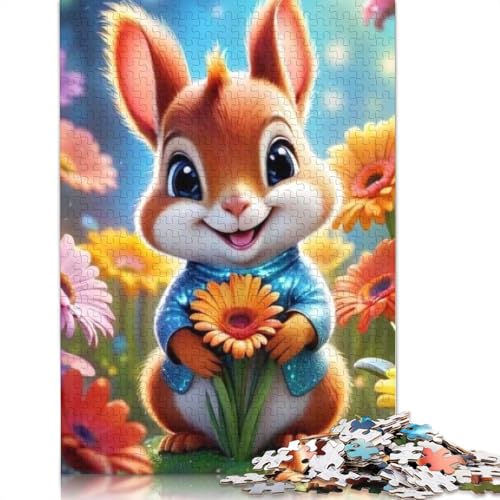 Frohe Weihnachten Puzzle DIY Spiel Papier Rechteckiges Puzzle für Jungen oder Mädchen Geburtstagsgeschenk 1000 Teile (75x50cm) von POLIUAWS