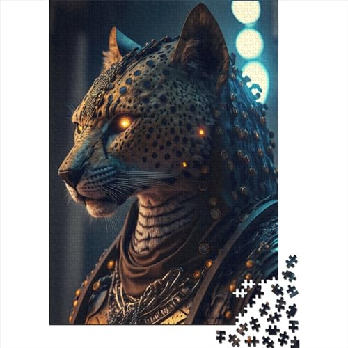 Future Cheetah2 Holzpuzzle für Erwachsene, 1000 Teile, Heimdekoration, 75 x 50 cm Future Cheetah2 Holzpuzzle für Erwachsene, 1000 Teile, Heimdekoration, 75 x 50 cm von POLIUAWS